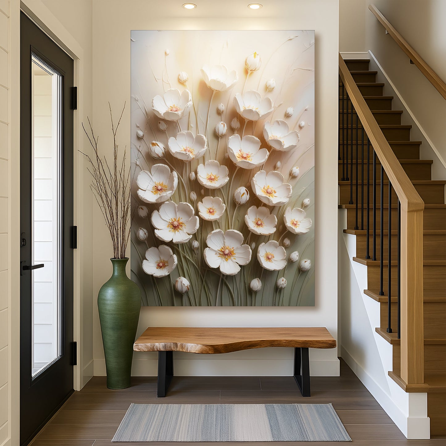 Floral Canvas Wall Art