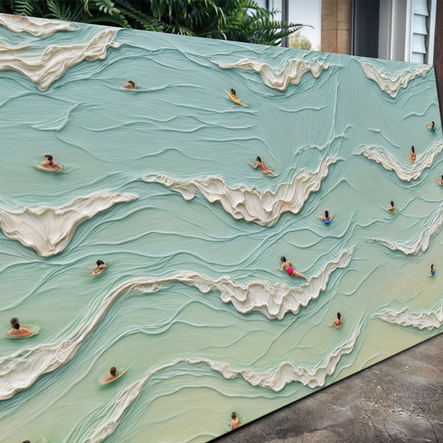 Beach Days Coastal Canvas Wall Art II