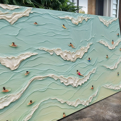 Beach Days Coastal Canvas Wall Art II