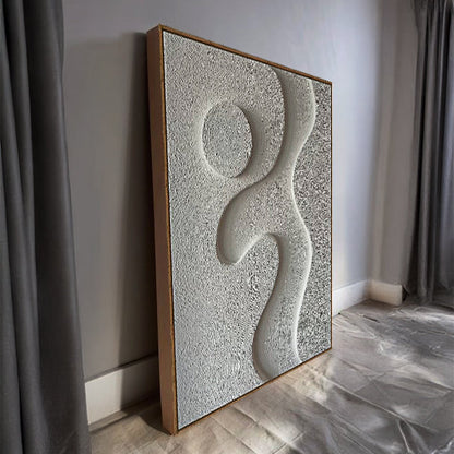 Midcentury Curves Abstract Canvas Wall Art