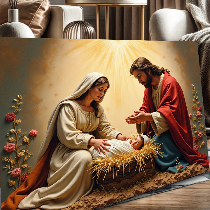 3D Faith Canvas Wall Art IV