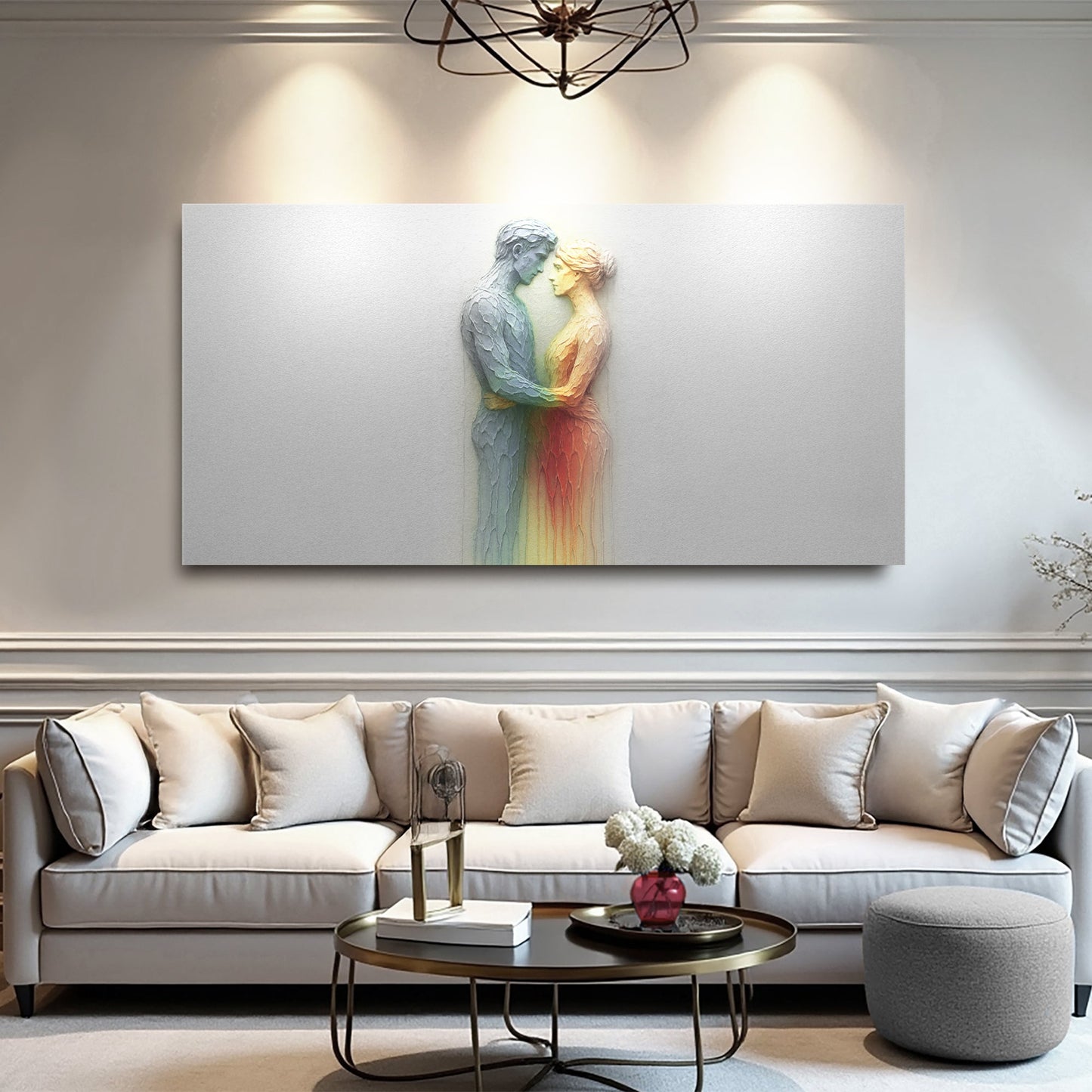 Find Romance Abstract Canvas Wall Art
