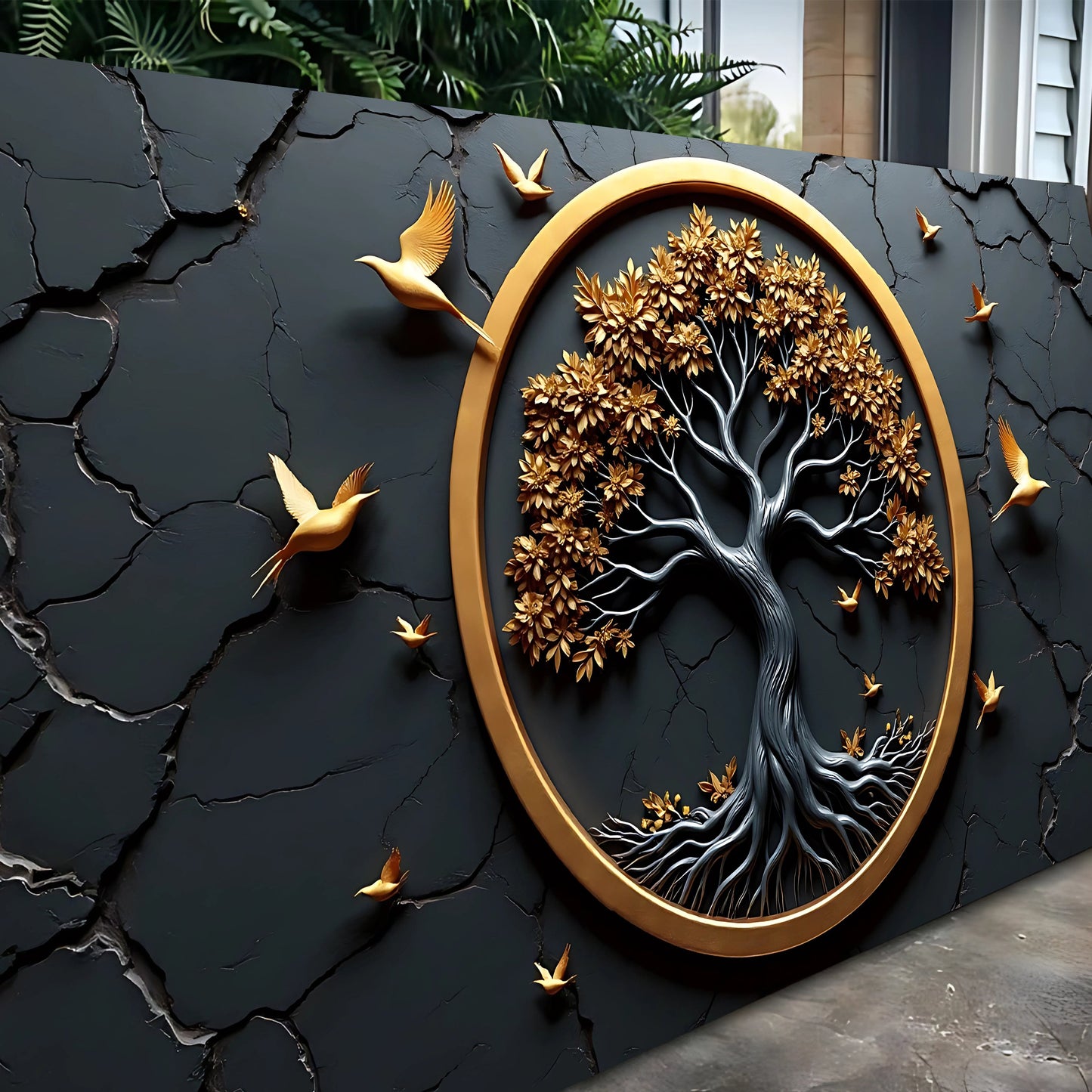 3D Celtic Tree of Life Canvas Wall Art IV-C