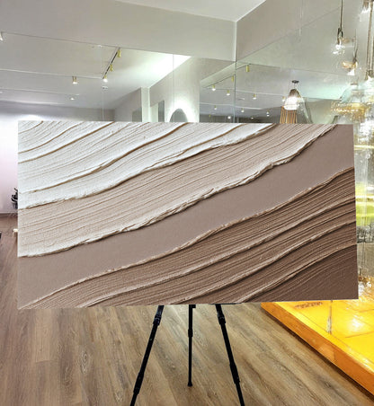 Minimalist Wide-Format Abstract Canvas Wall Art