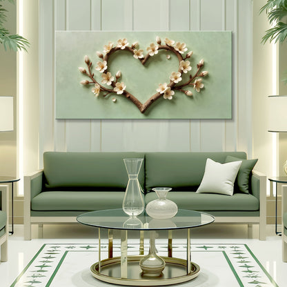 Harmony in Bloom Floral Canvas Wall Art