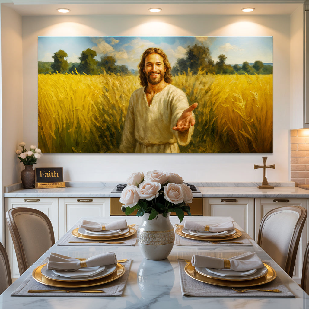 Savior's Invitation Faith Canvas Wall Art II