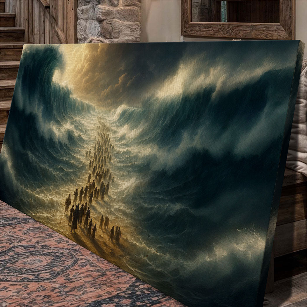 The Parting Faith Canvas Wall Art III