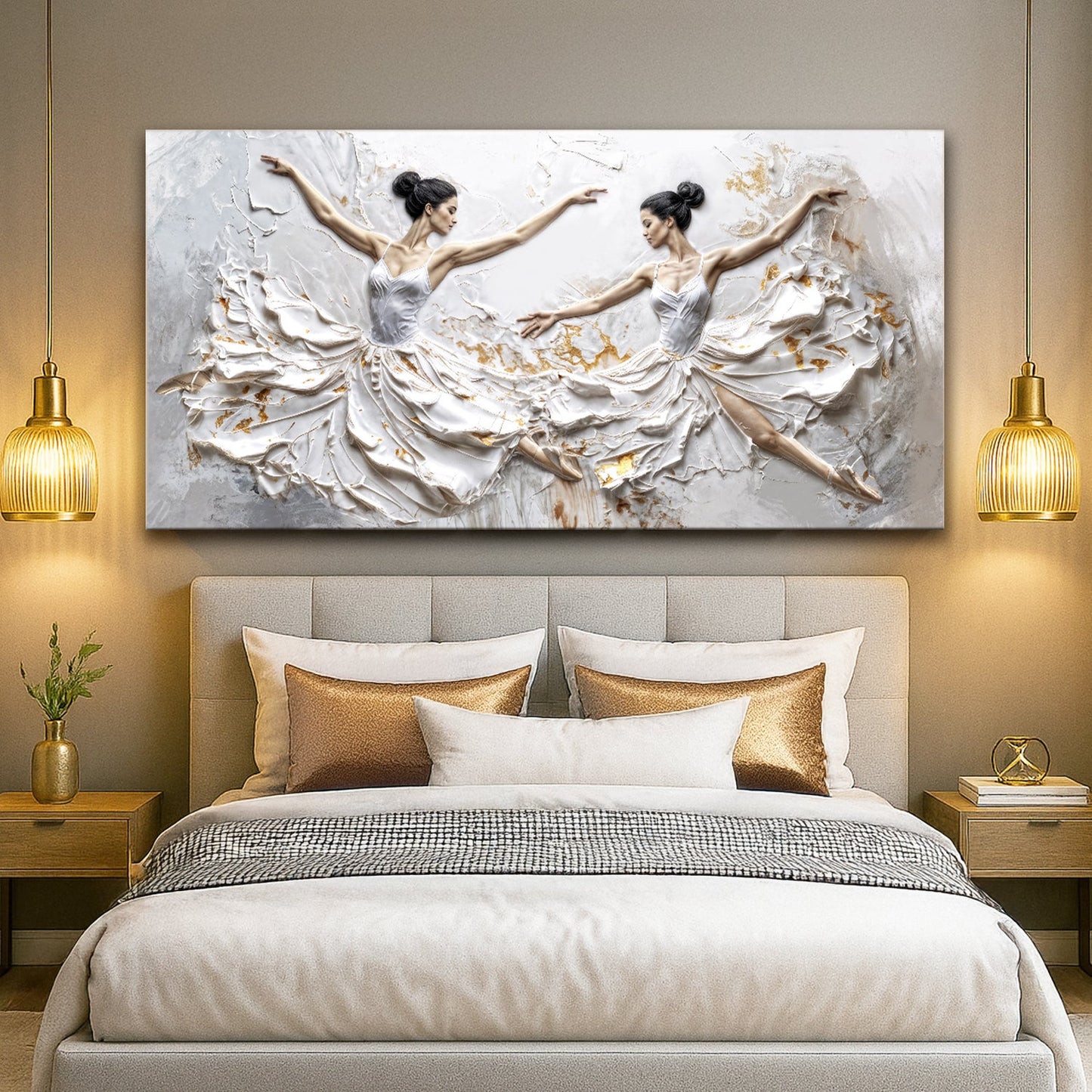 Ethereal Dancers Canvas Wall Art