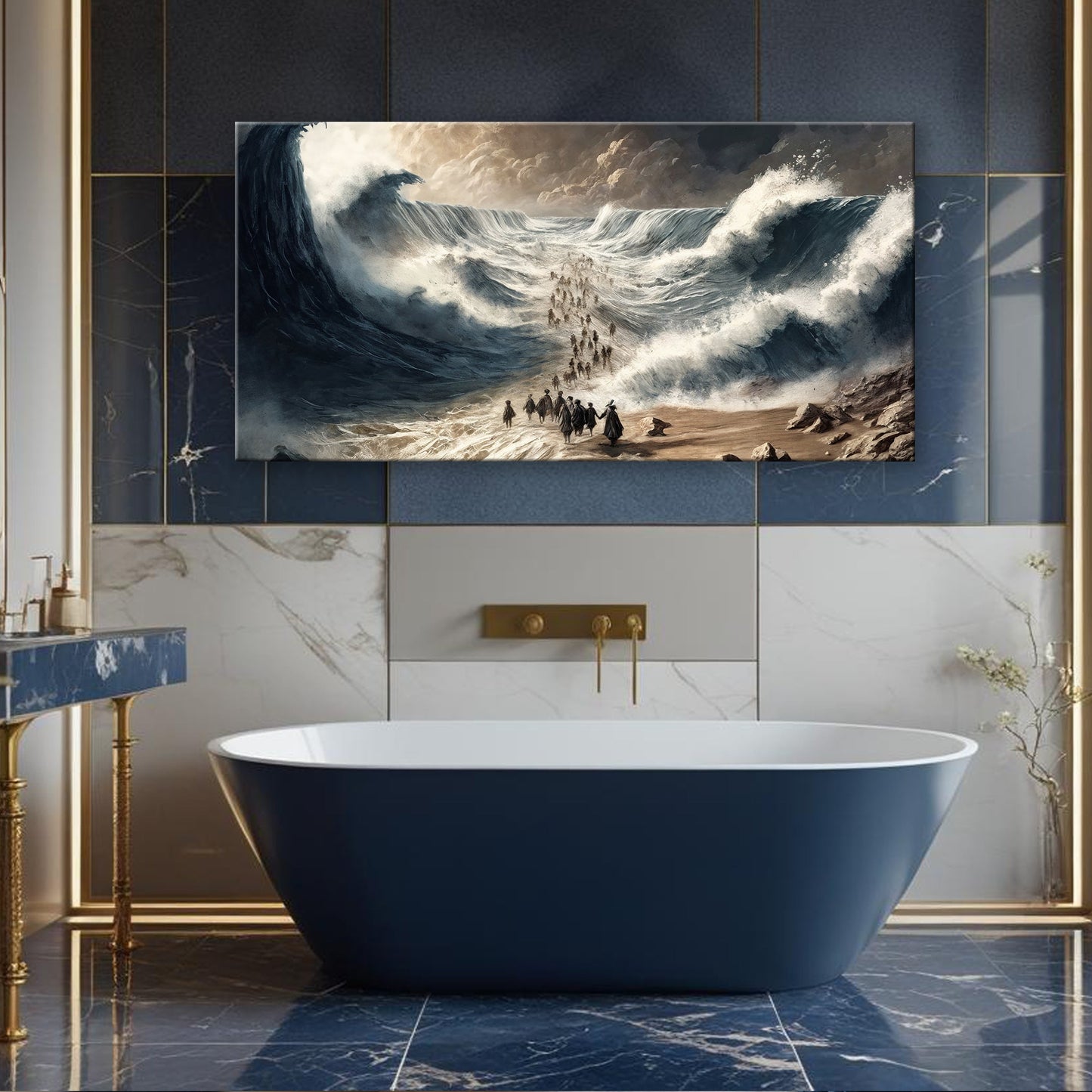 The Parting Faith Canvas Wall Art IV