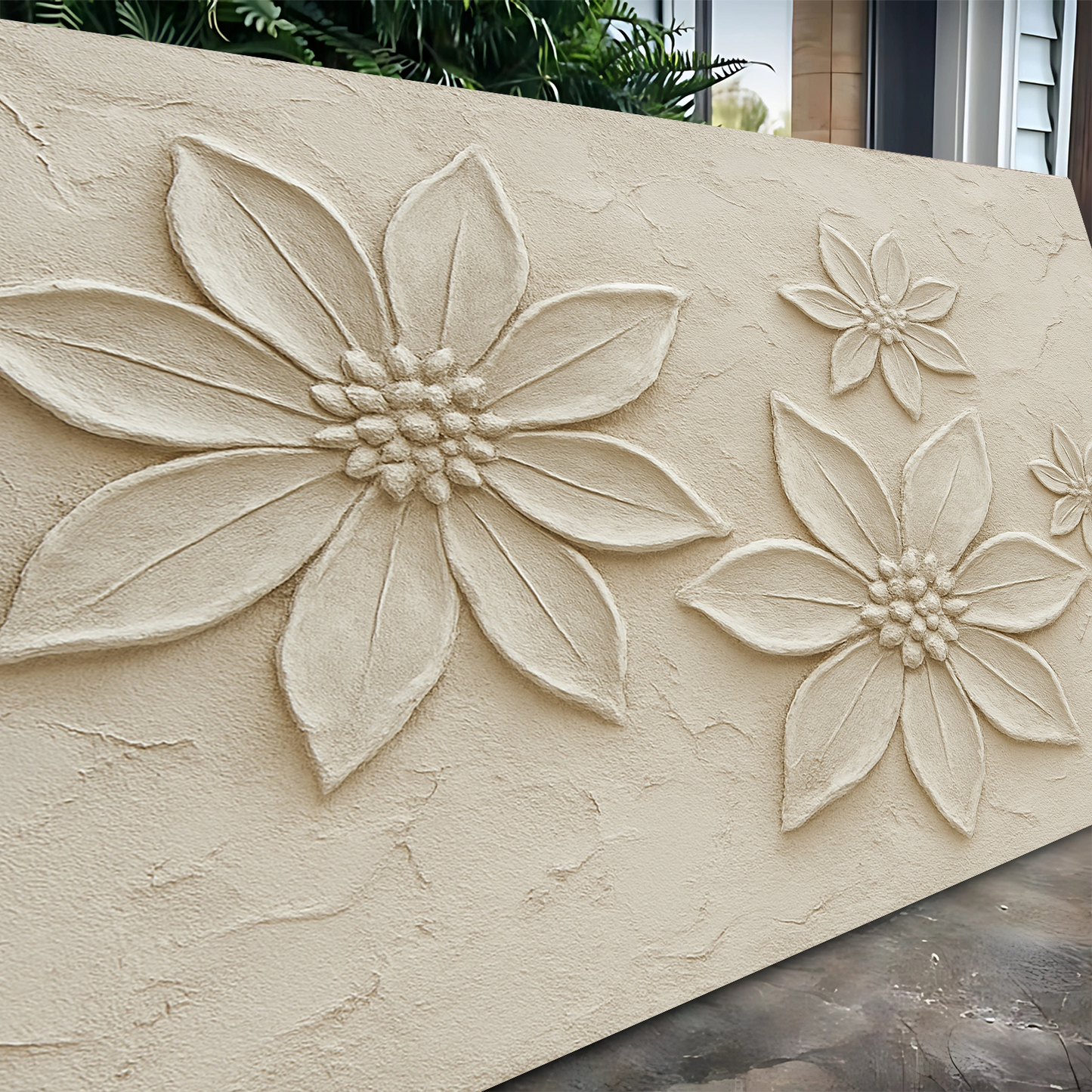 Floral Abstract Canvas Wall Art - Botanical Art