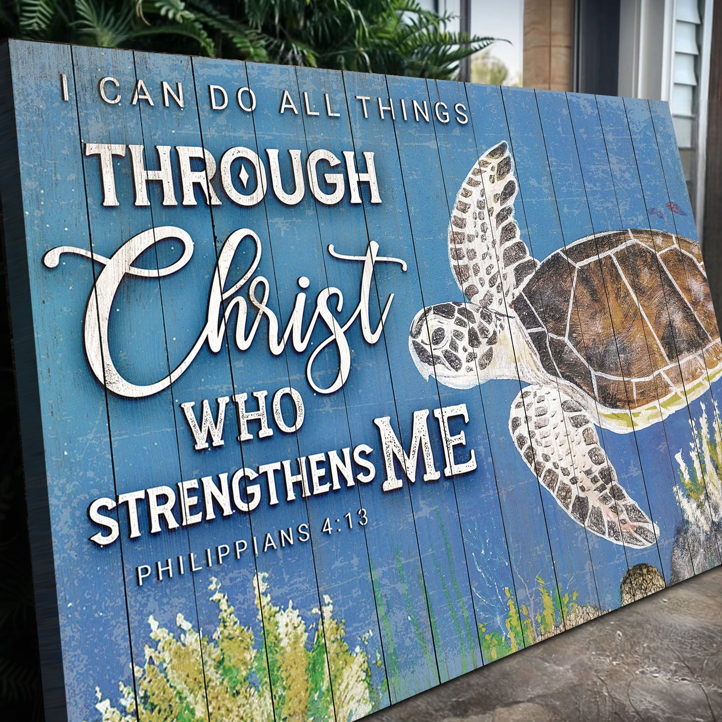 I Can Do All Things Through Christ Strengthens Me Canvas