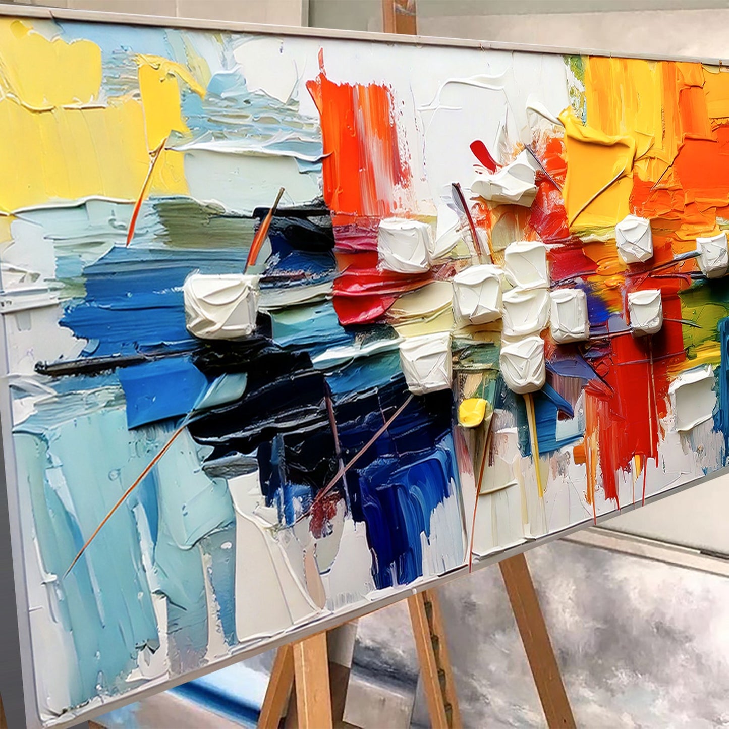 Urban Abstract Canvas Wall Art