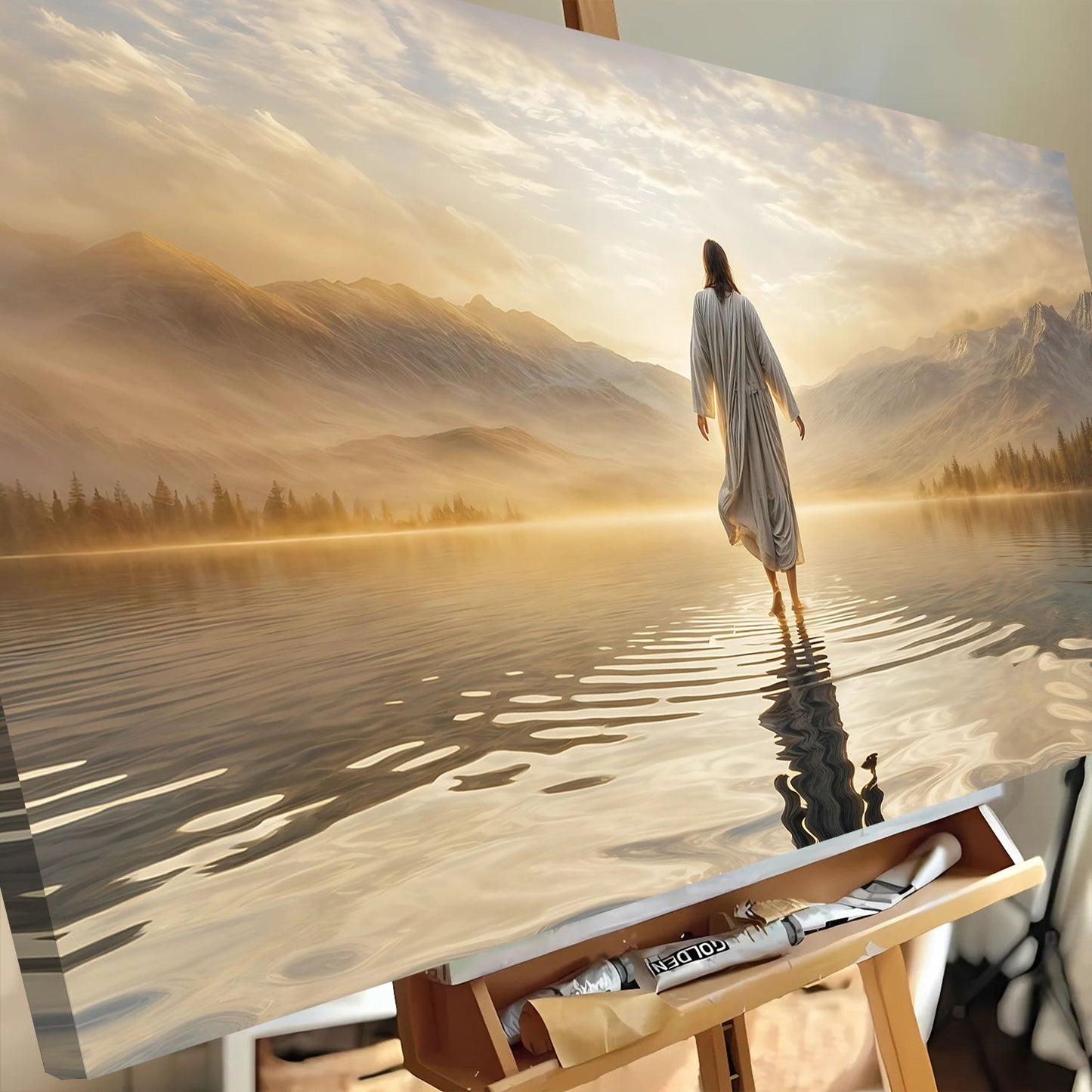 Reflections Faith Canvas Wall Art III