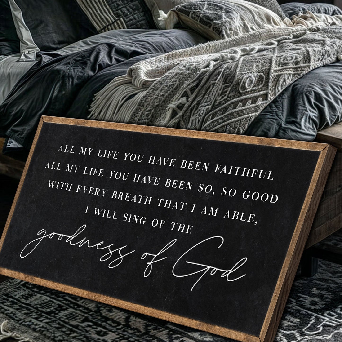 Goodness Of God Faith Canvas Wall Art