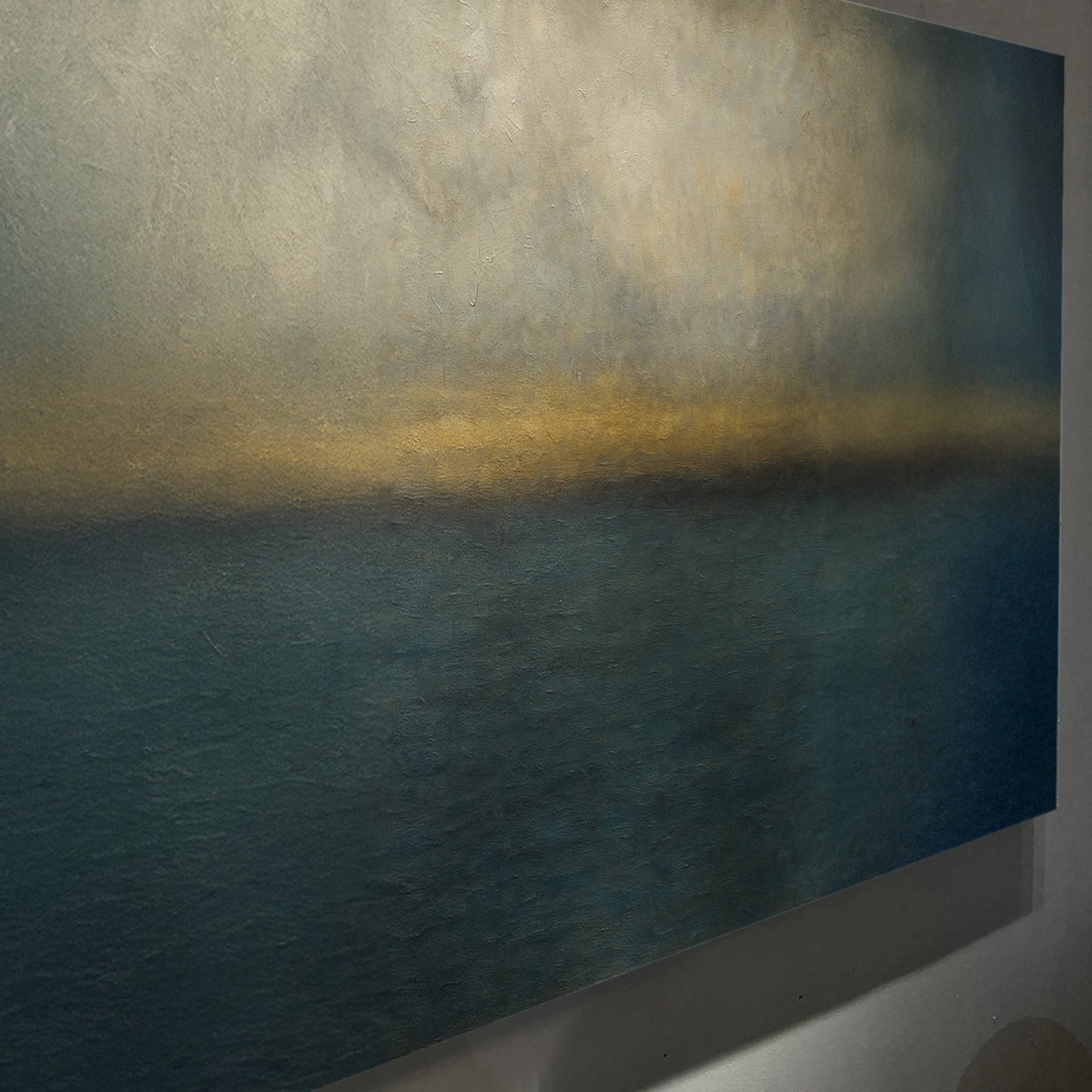 Waterscape Abstract Canvas Wall Art