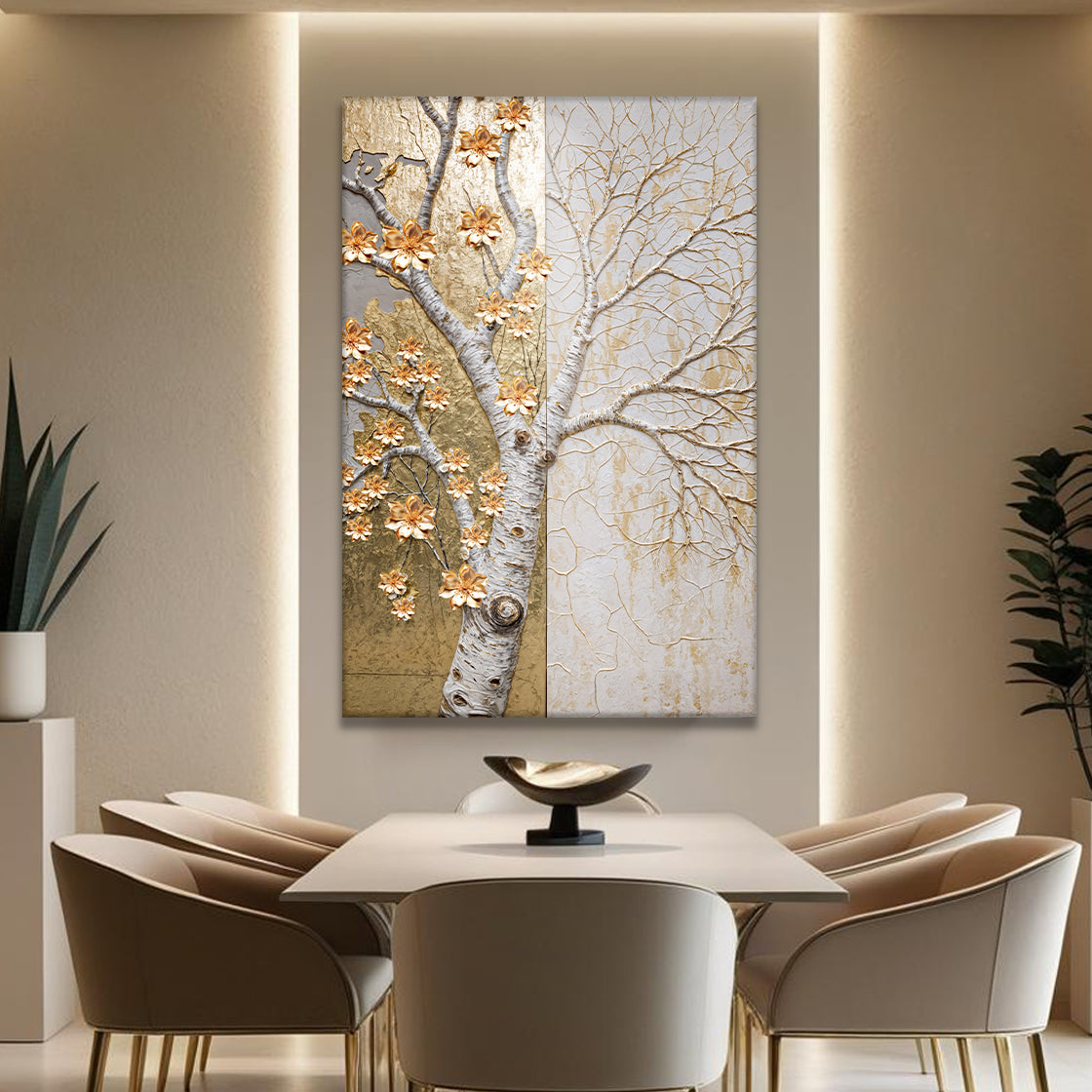 Ivory Seasons Nature Canvas Wall Art