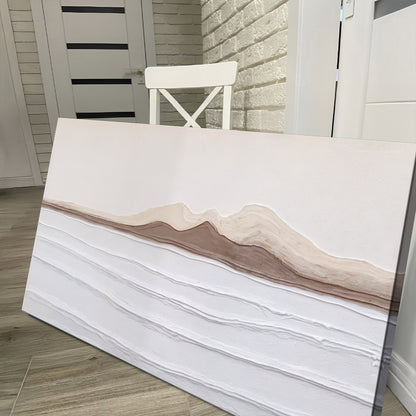Earth Tone Abstract Canvas Wall Art