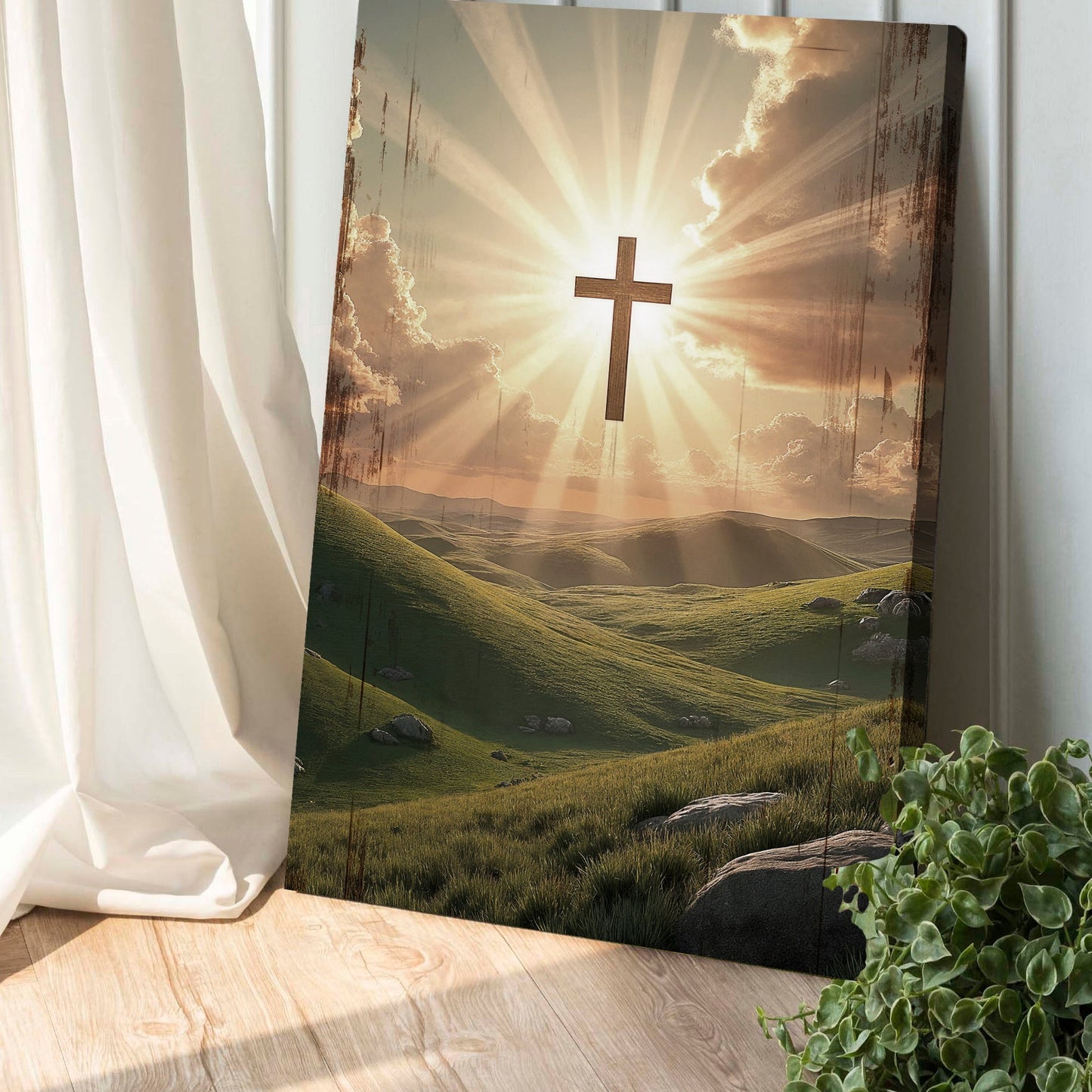 Amazing Grace Canvas Wall Sign