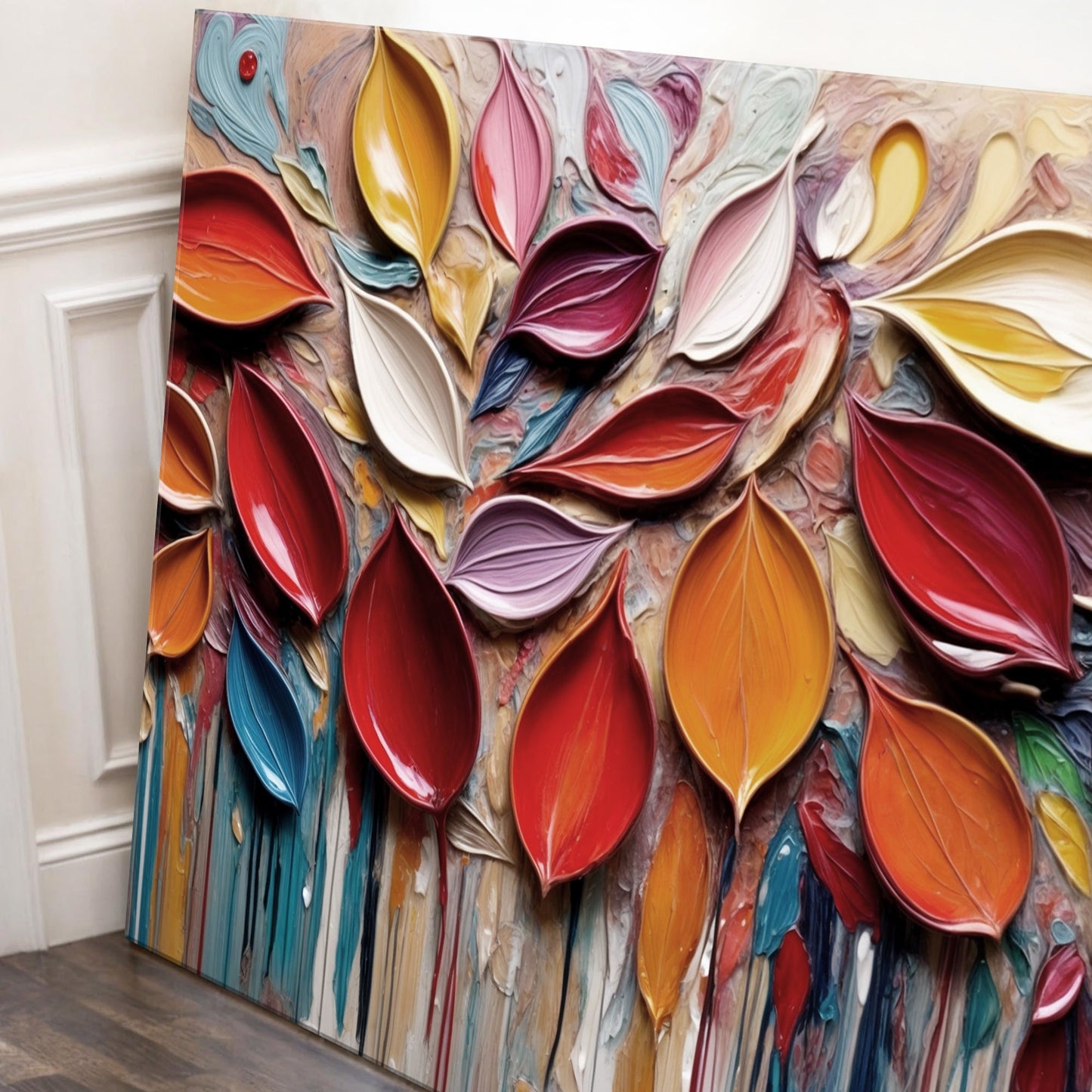 Autumn Rain Canvas Wall Art