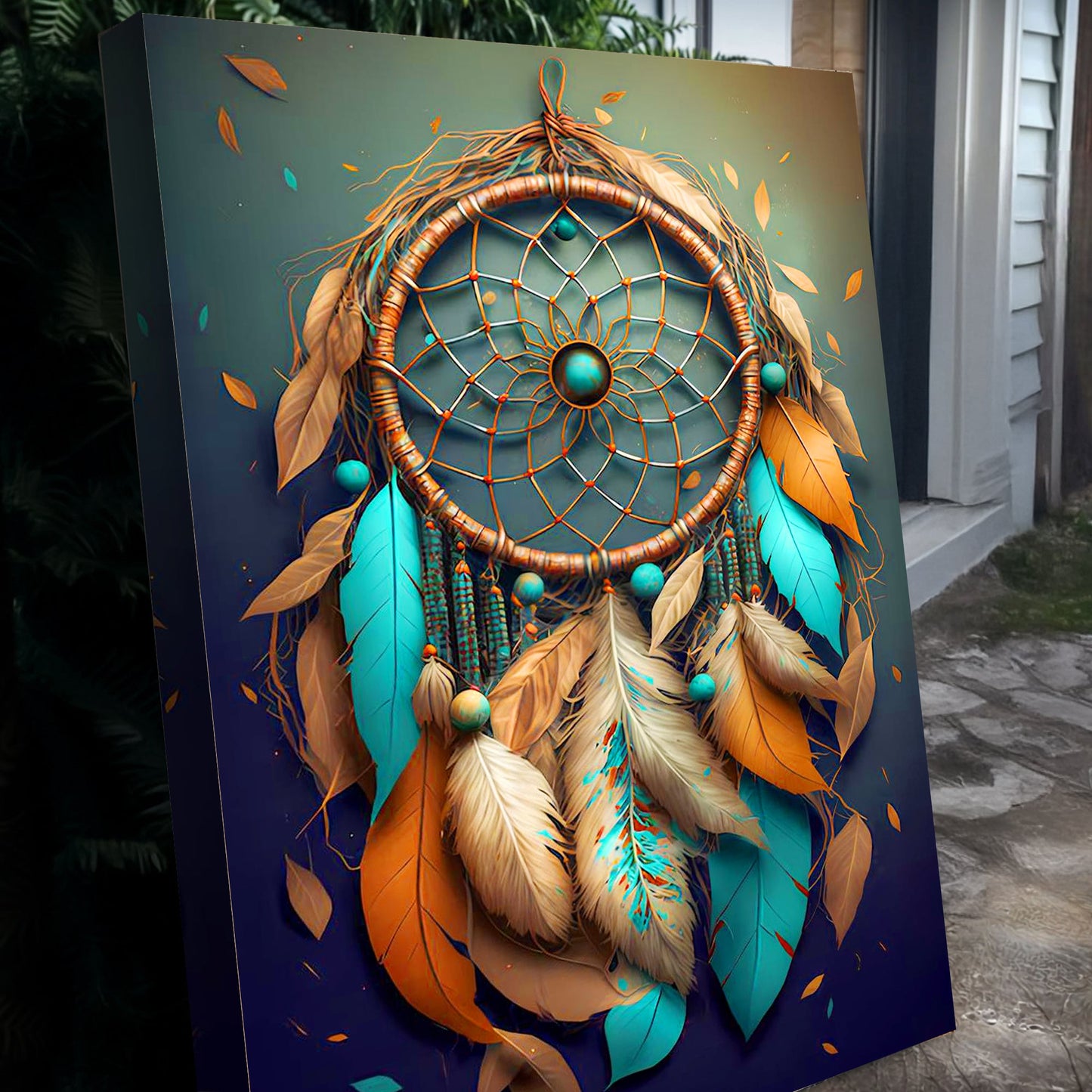 Whispering Feathers Nature Canvas Art
