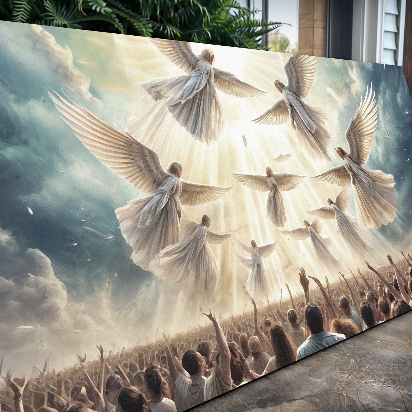 Praise Faith Canvas Wall Art