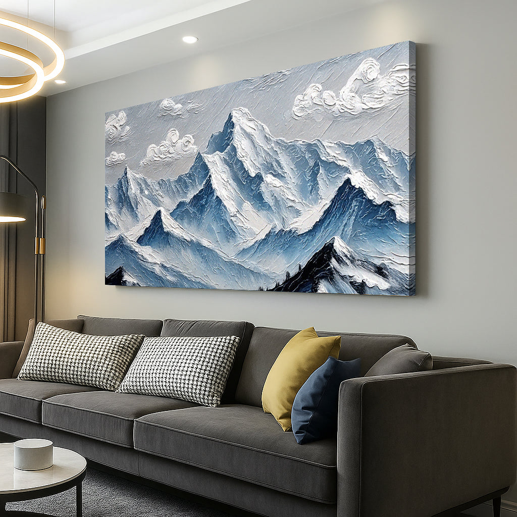 Mountain Minimalist Canvas Wall Art