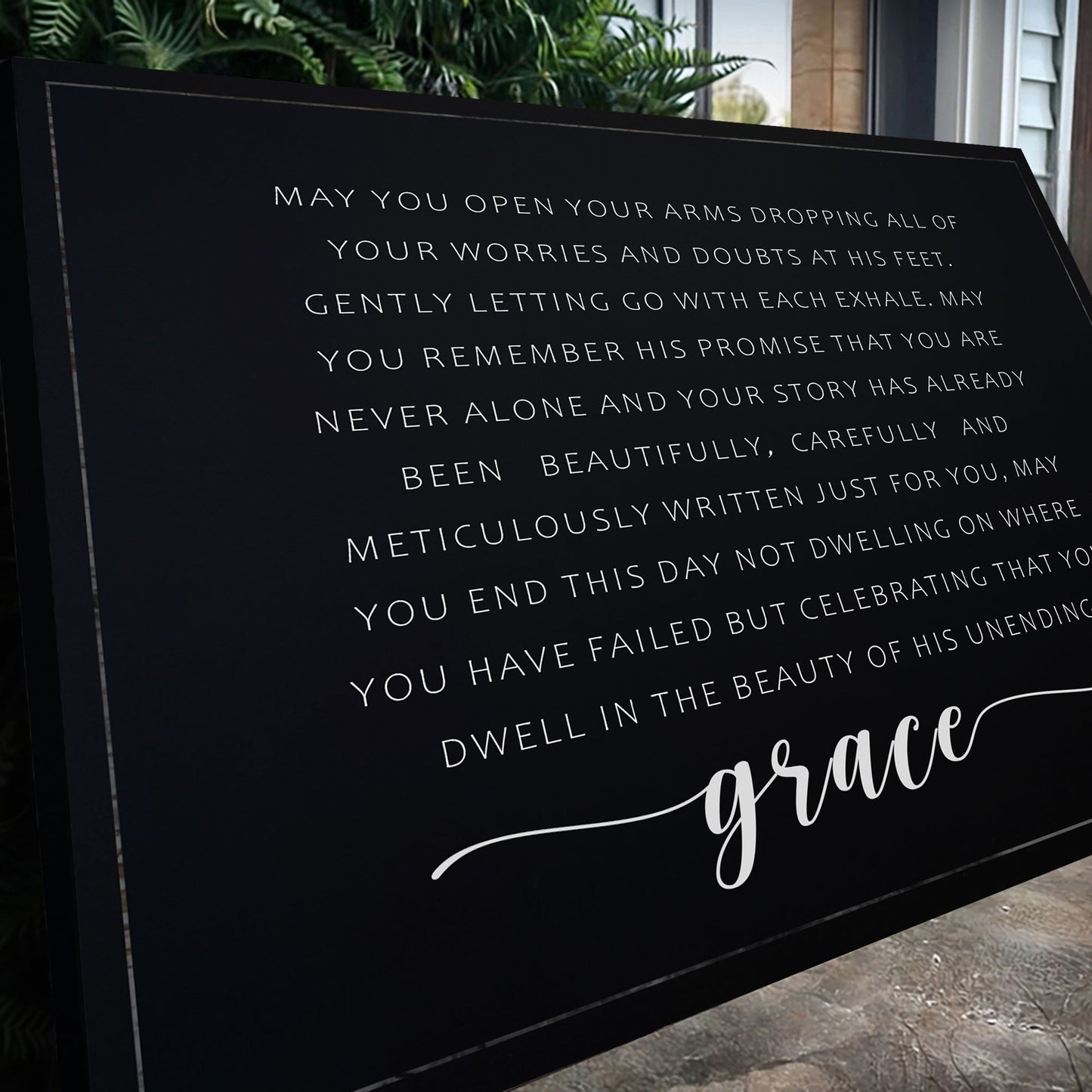 Unending Grace Faith Canvas Wall Art