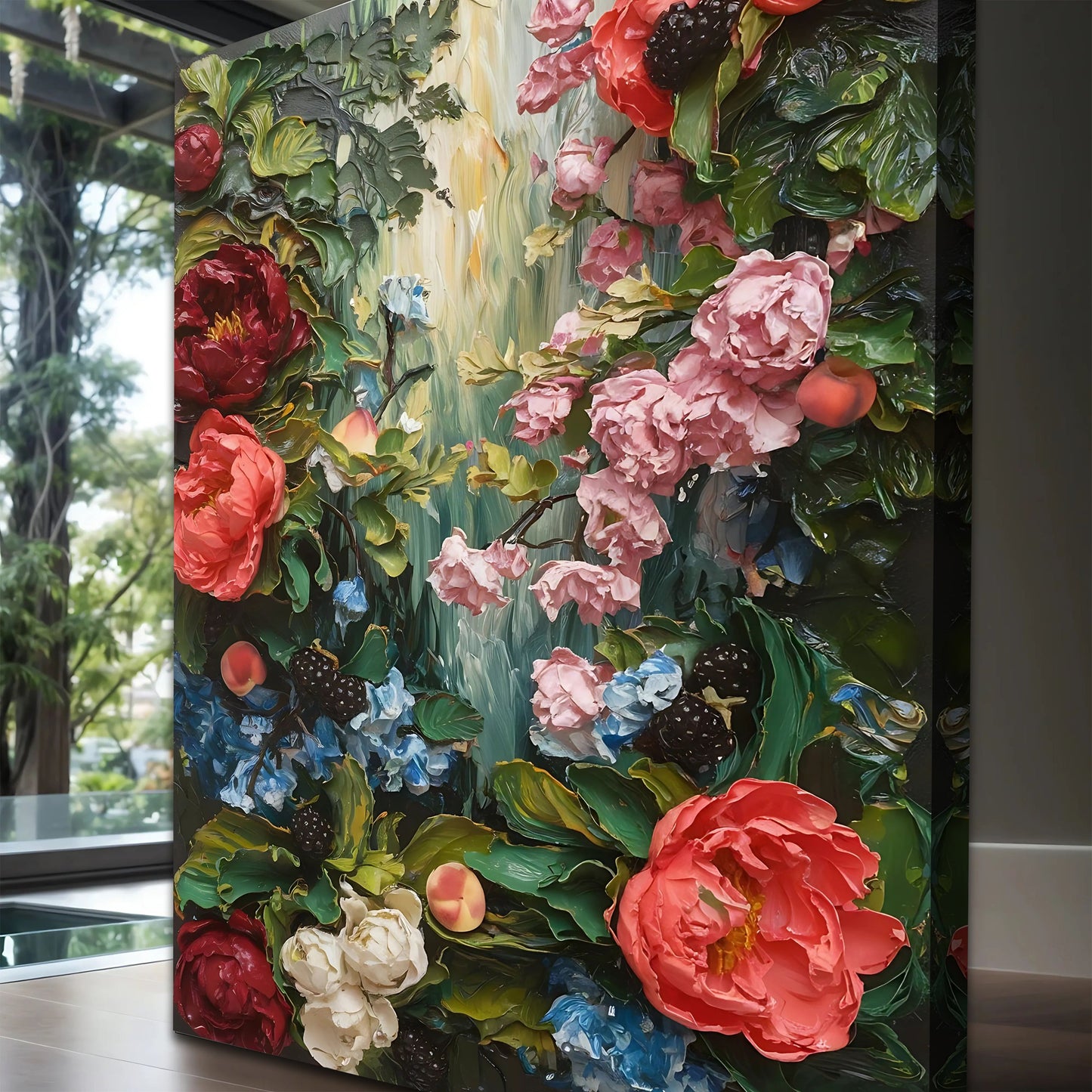Garden Floral Canvas Wall Art