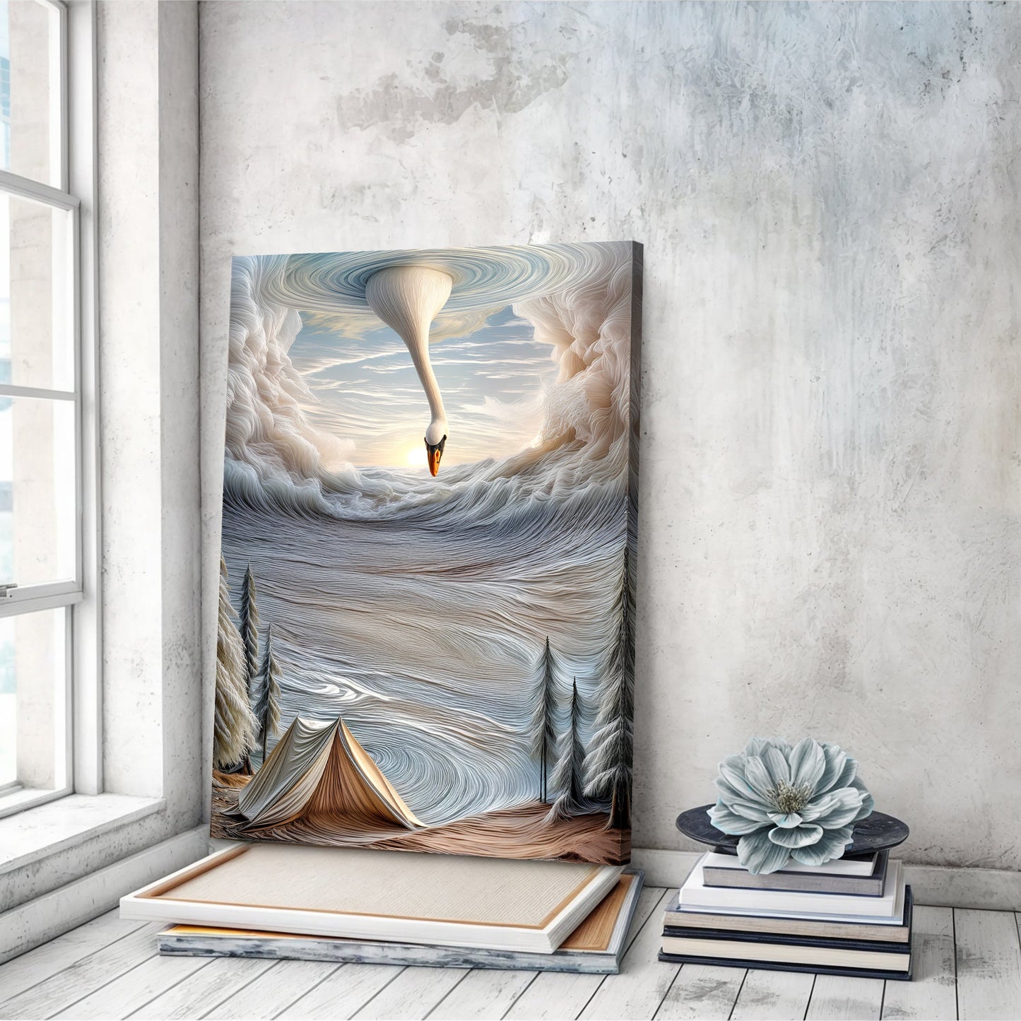 Surrealism Painting Canvas Wall Art