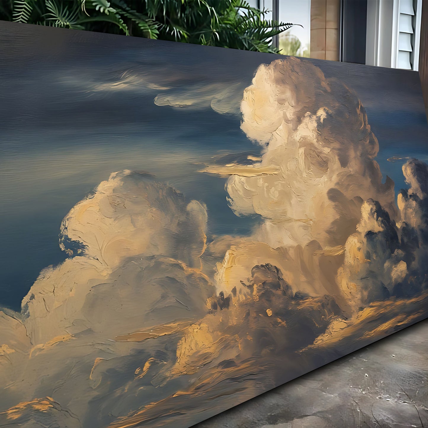 Cloud Sky Canvas Wall Art
