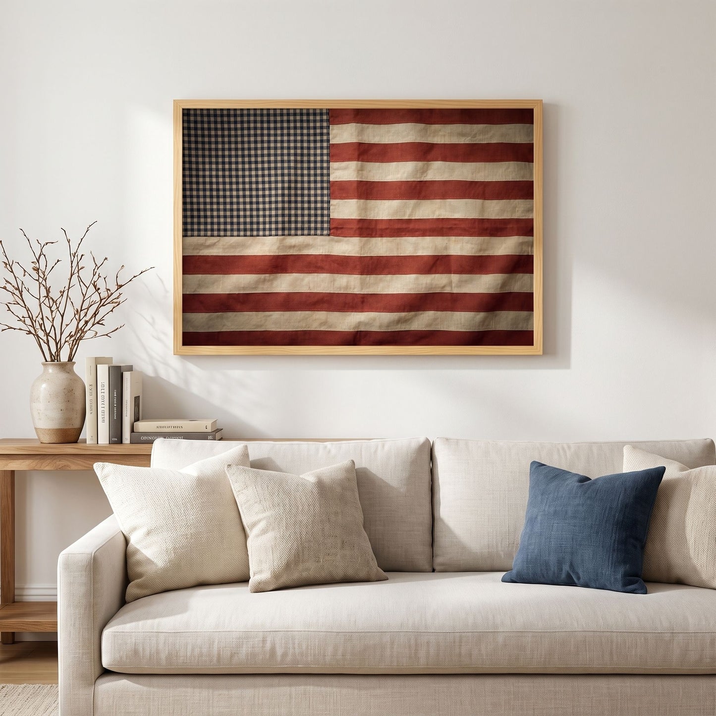 Vintage American Flag Wall Art