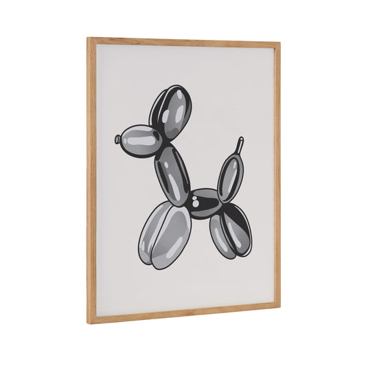 Balloon dog framed wall art print