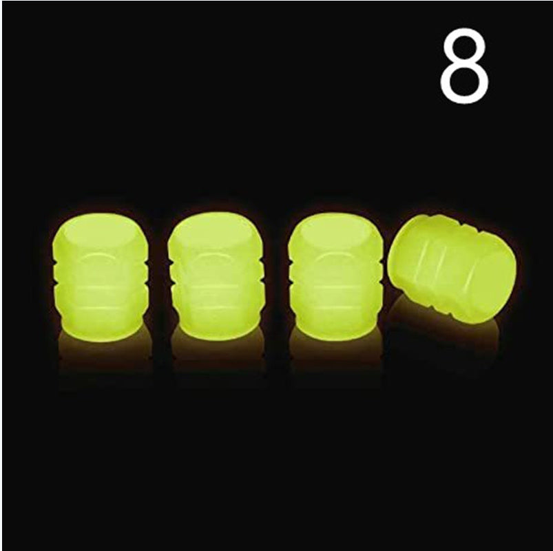 GlowGuard™ Tire Luminous Valve Cap – Safer Night Rides, Cooler Wheels
