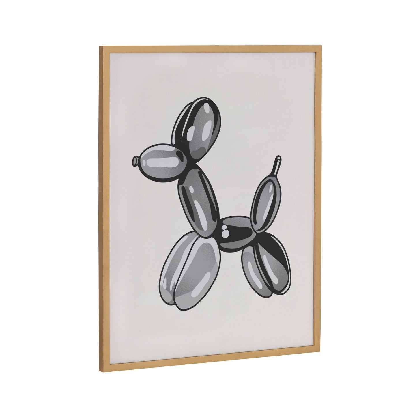 Balloon Dog Framed Wall Art Print