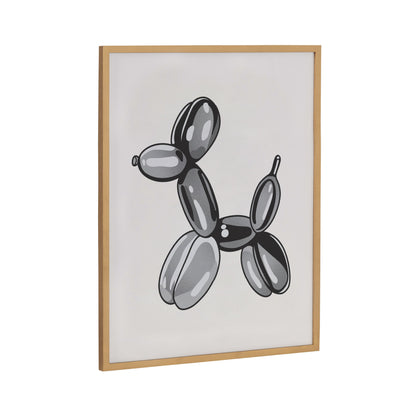 Balloon Dog Framed Wall Art Print
