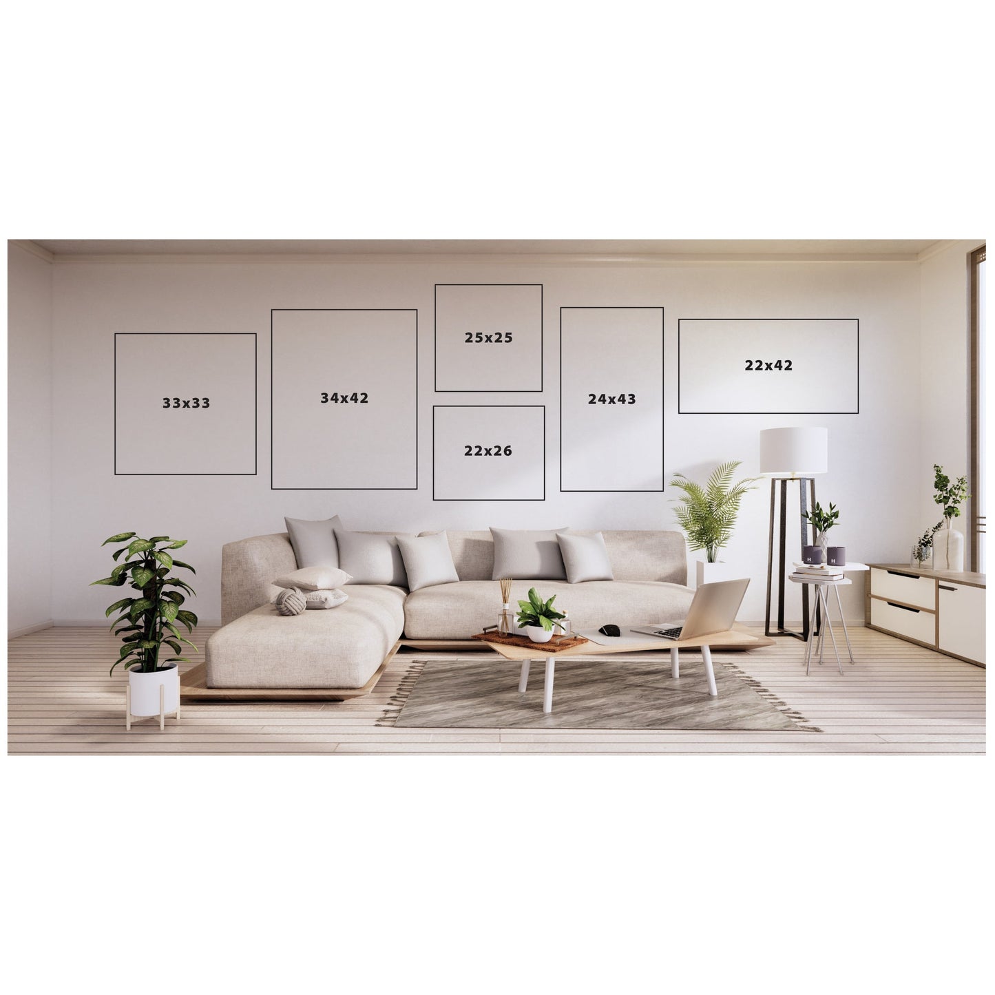 Meditation No. 3b by Kelly Knaga Framed Wall Art Print