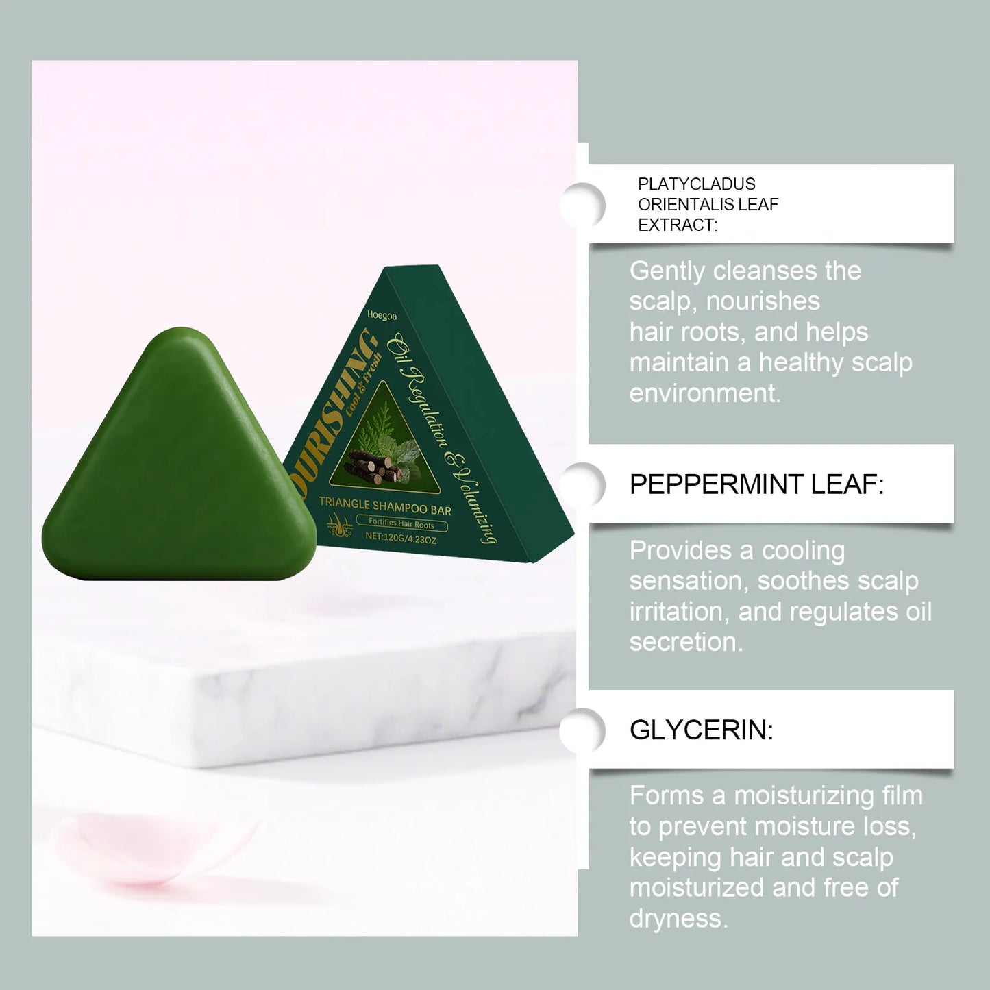 Herbal Nourishing Shampoo Bar – Instantly Fresher, Balanced Hair