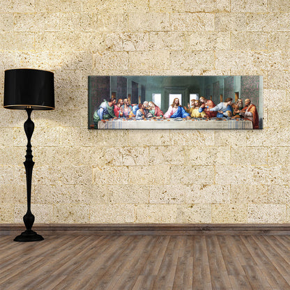 The Last Supper Canvas Wall Art, Da Vinci Classic Painting