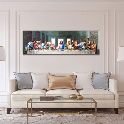 The Last Supper Canvas Wall Art, Da Vinci Classic Painting