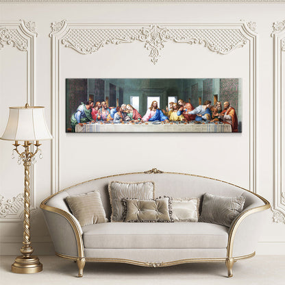 The Last Supper Canvas Wall Art, Da Vinci Classic Painting