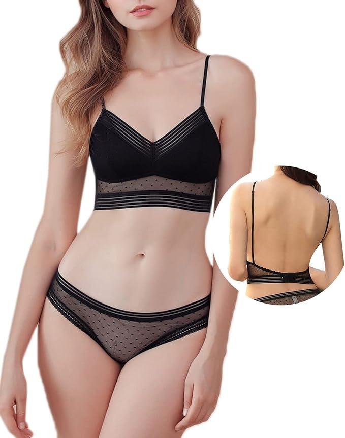 Aura Elegance: Invisible Backless Push Up Bra | Buy 1 Get 1 FREE - Offer Ends Today!