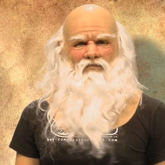 Angry Santa Claus Hyper Realistic Latex Mask: Bring the Realistic Santa with a Twist!