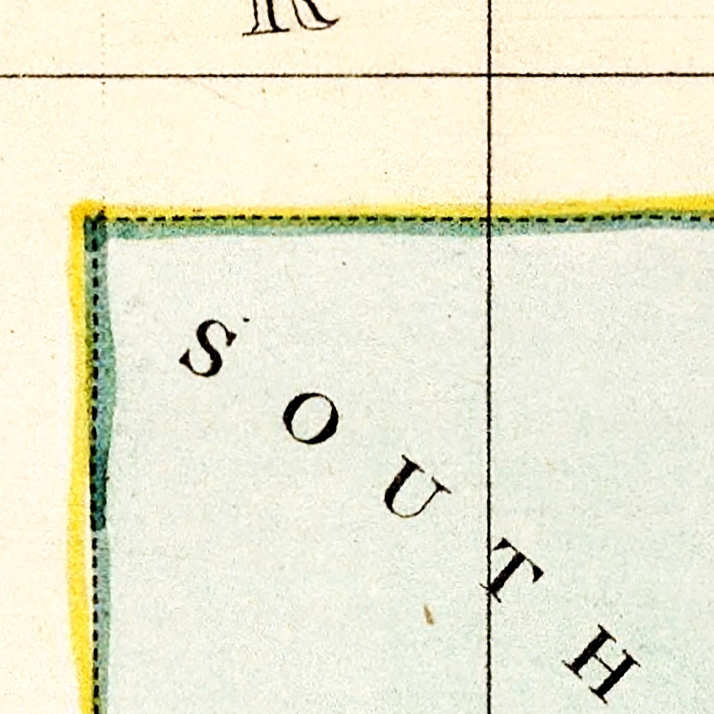 Vintage Map of Australia, 1832