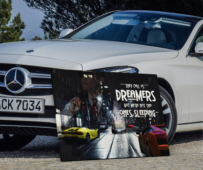 They Call Us Dreamers Motivational Canvas Art
