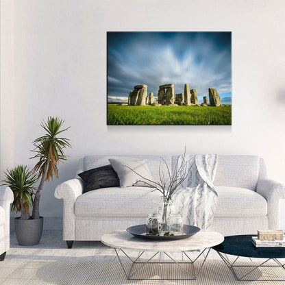 Stonehenge Canvas Wall Art - Ancient Monument Decor