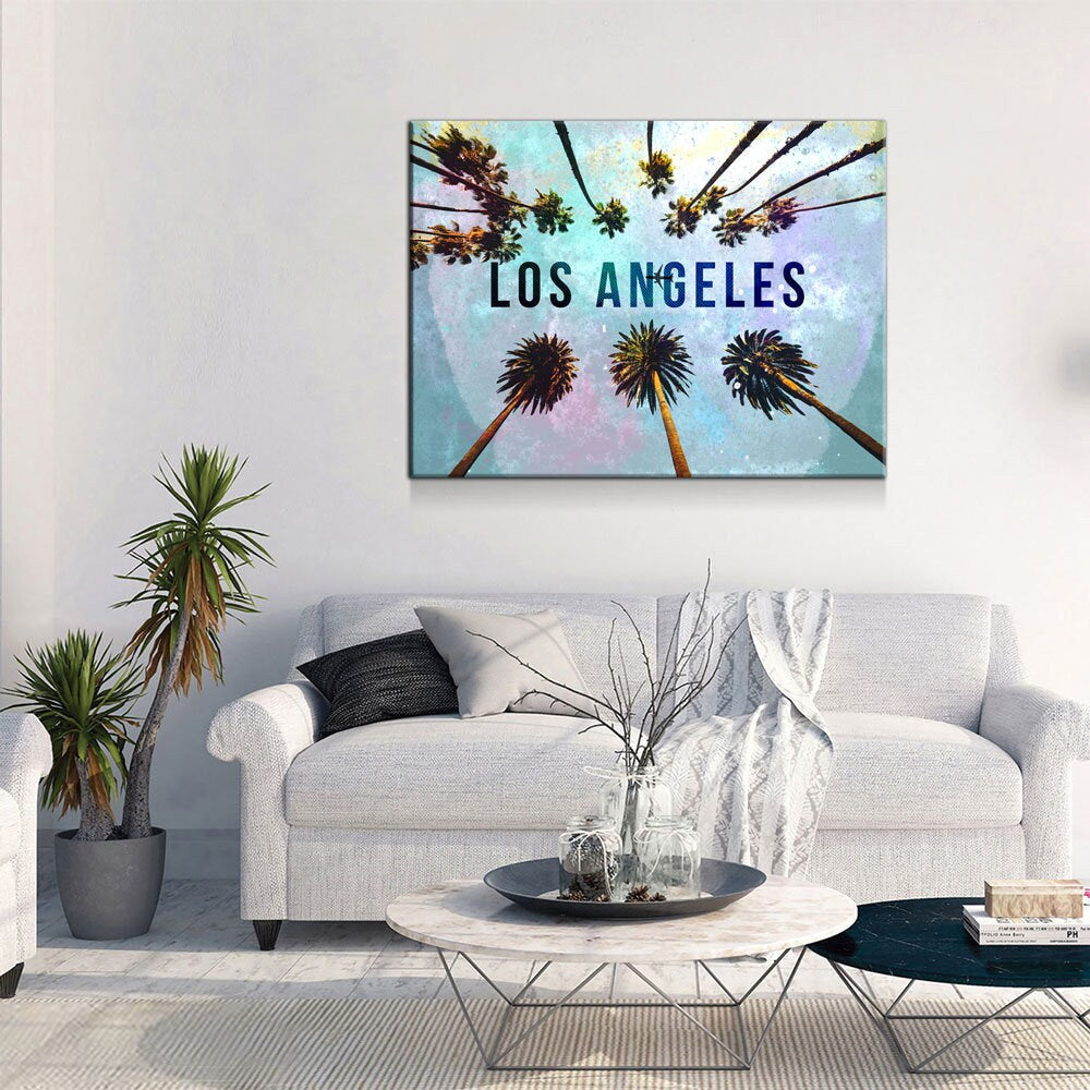 Los Angeles Canvas Wall Art