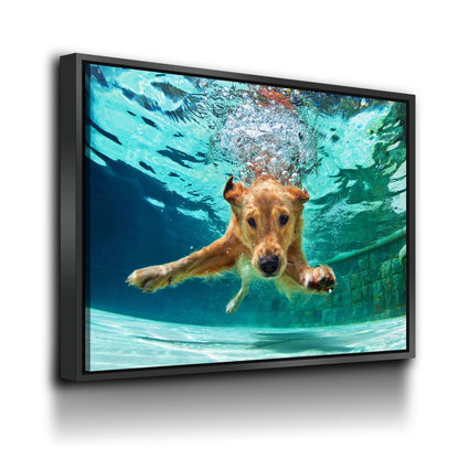 Golden Labrador Retriever Canvas Wall Art