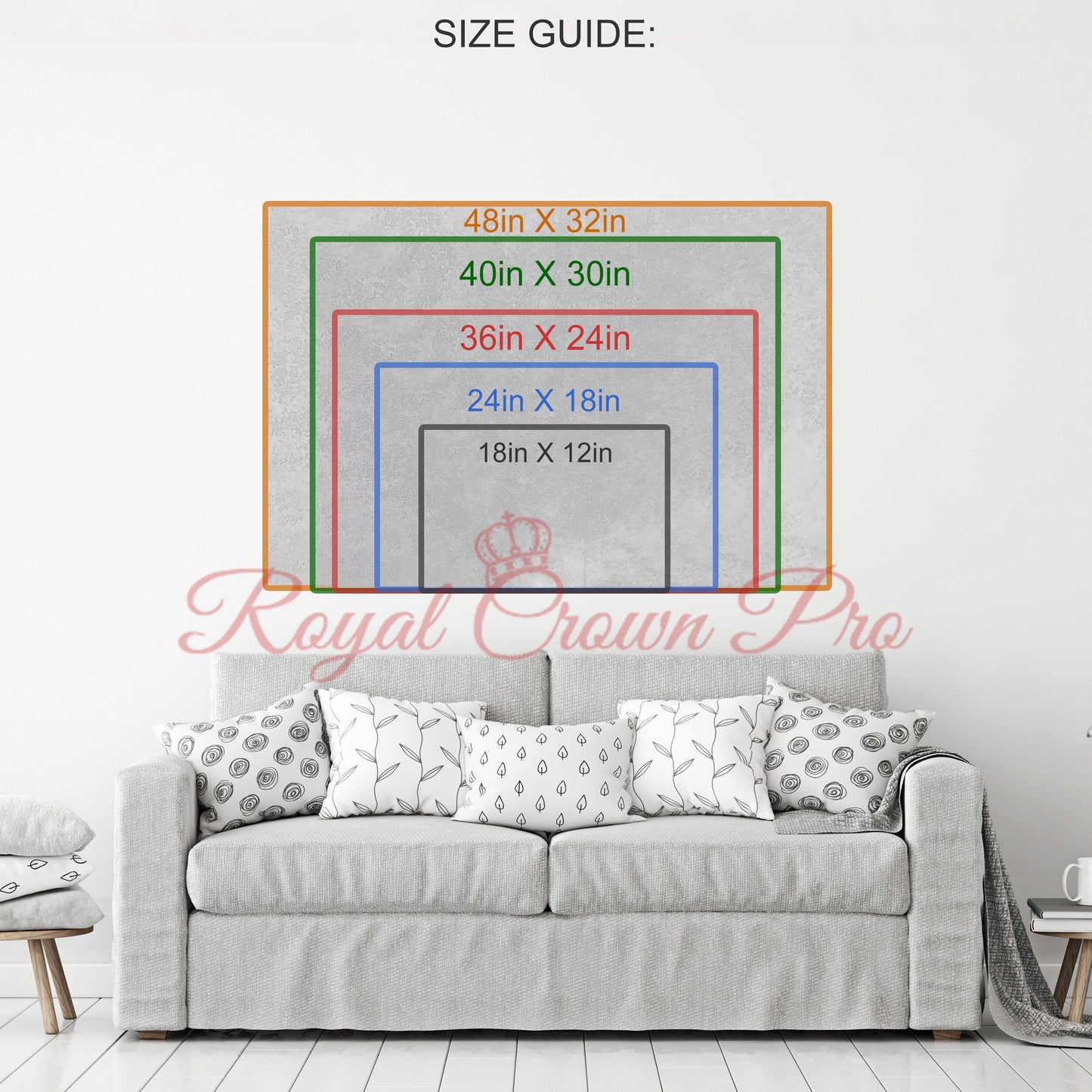 Highland Cows Canvas Wall Art, Black And White Farmhouse Decor