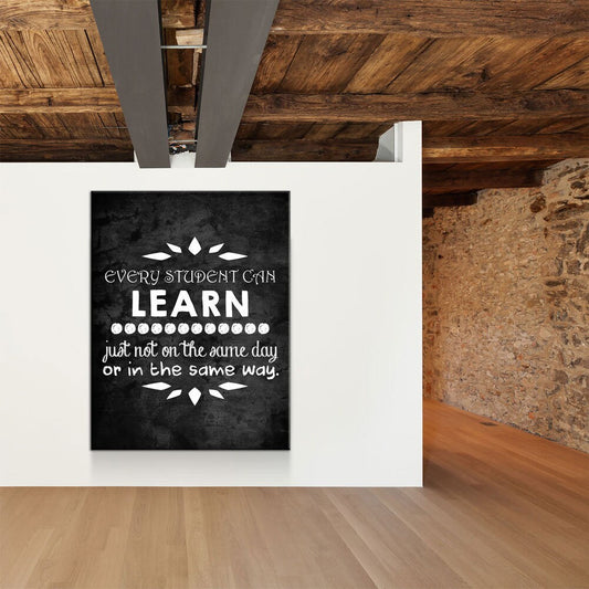Every Student Can Learn Canvas Wall Art - Classroom Decor