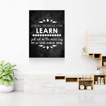 Every Student Can Learn Canvas Wall Art - Classroom Decor